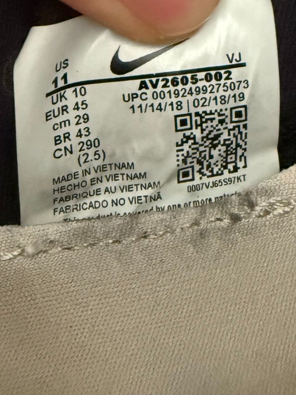 Mens Nike React Presto Chatty Matador - Picture 9 of 9